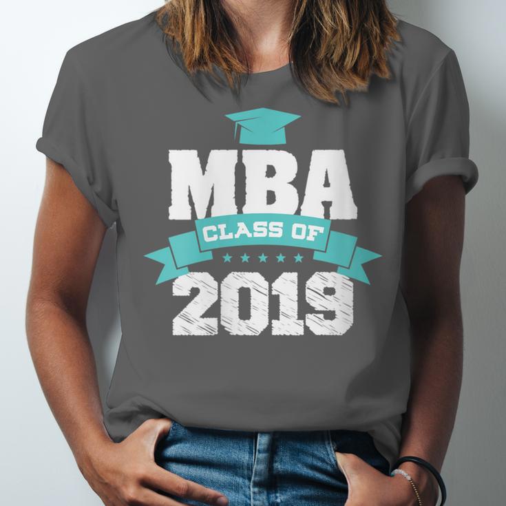 MBA Class Of 2019 Graduate Business School Graduation Unisex Jersey T-Shirt