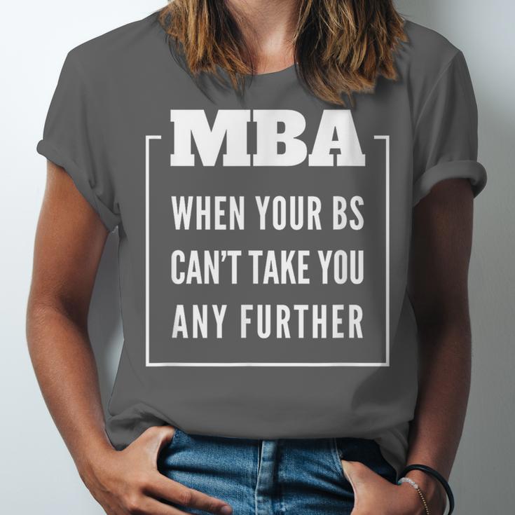 MBA Graduation Unisex Jersey T-Shirt