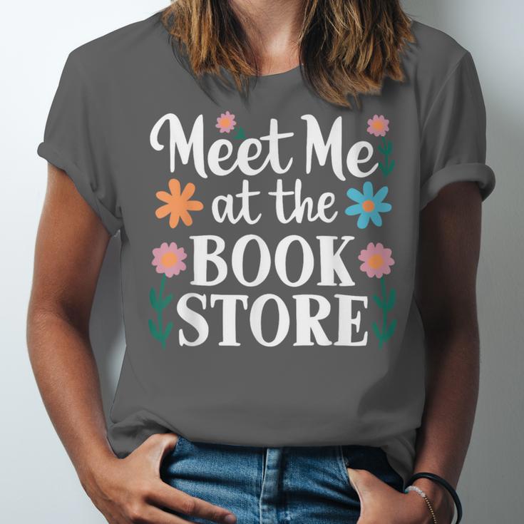 Meet Me At The Book Store Unisex Jersey T-Shirt Meet Me At The Book Store Unisex Jersey T-Shirt