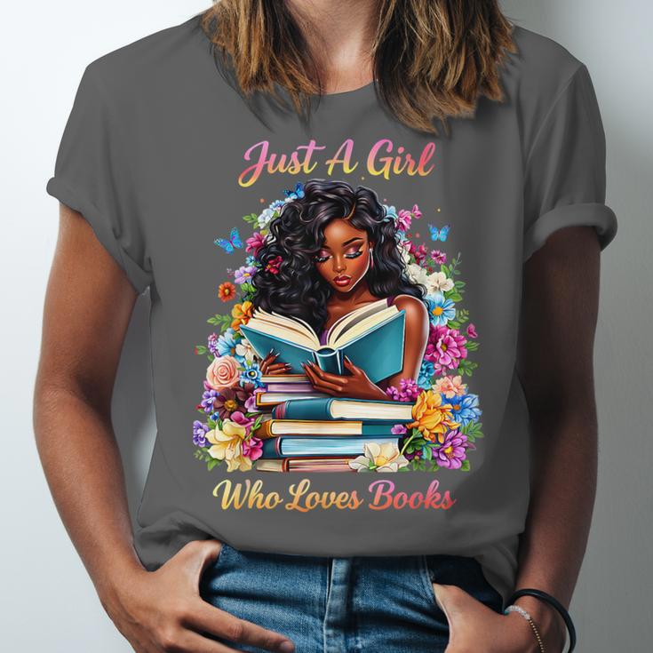 Melanin Book Month Honoring Past Inspiring Pride Unisex Jersey T-Shirt