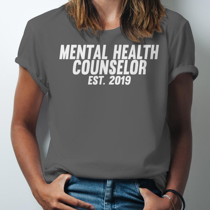 Mental Health Counselor Graduation Unisex Jersey T-Shirt