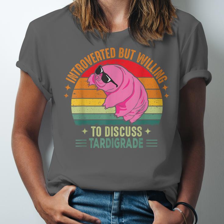 Microbiology Science Nerd STEM Introvert Tardigrades Lover Unisex Jersey T-Shirt Microbiology Science Nerd STEM Introvert Tardigrades Lover Unisex Jersey T-Shirt