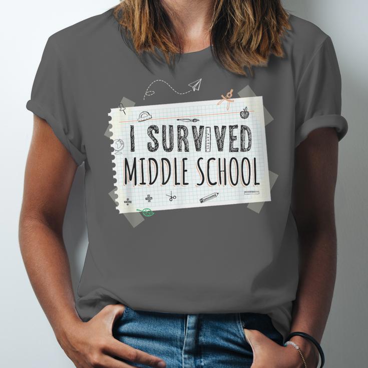 Middle School Graduation Shirts Graduate Grad Unisex Jersey T-Shirt
