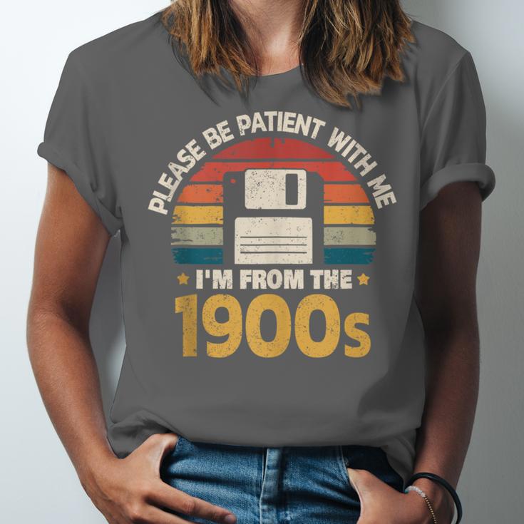 Millennials Please Be Patient With Me I'm From The 1900s Unisex Jersey T-Shirt