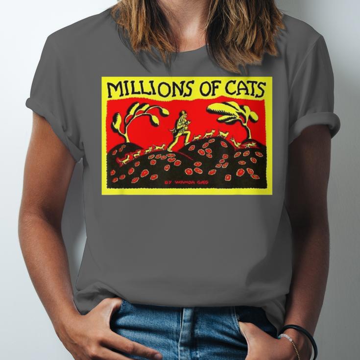 Millions Of Cats Book Cover Unisex Jersey T-Shirt