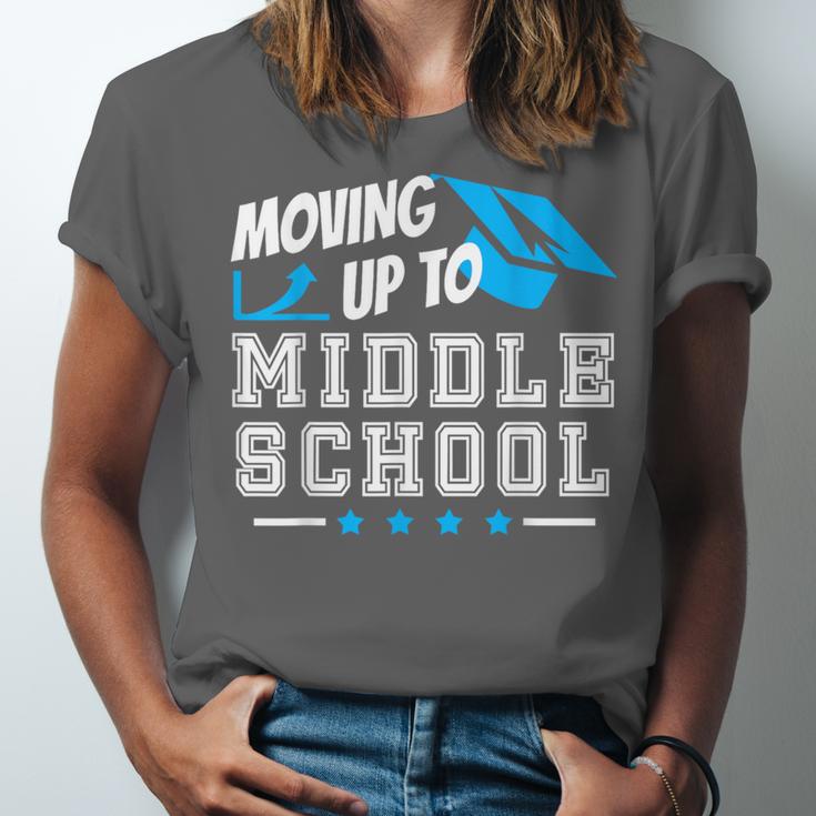 Moving Up To Middle School Graduation T-Shirt Unisex Jersey T-Shirt