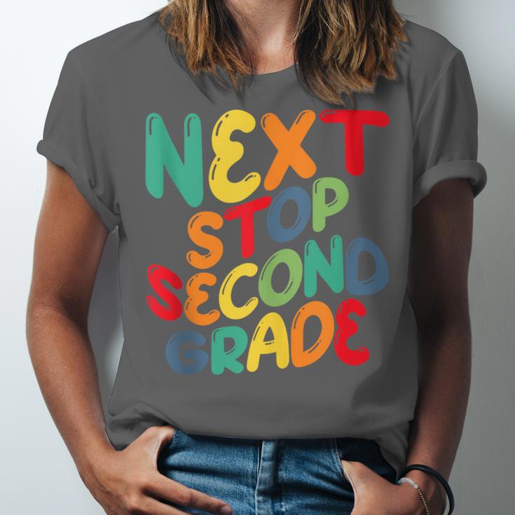 Next Stop Second Grade 1st Grade Graduation Day Kids Unisex Jersey T-Shirt