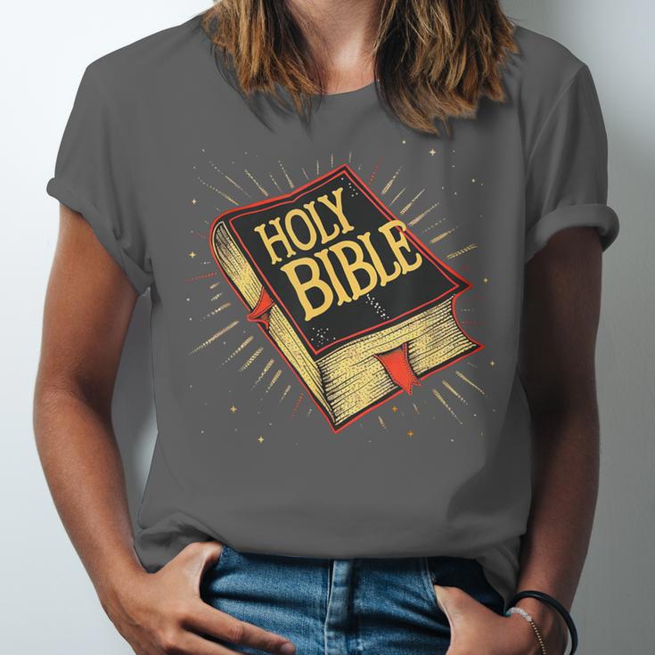 Nice Holy Book Costume For Bible Lovers Unisex Jersey T-Shirt Nice Holy Book Costume For Bible Lovers Unisex Jersey T-Shirt