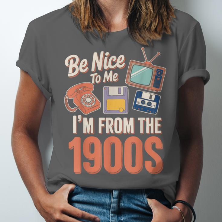 Be Nice To Me I'm From The 1900s Unisex Jersey T-Shirt