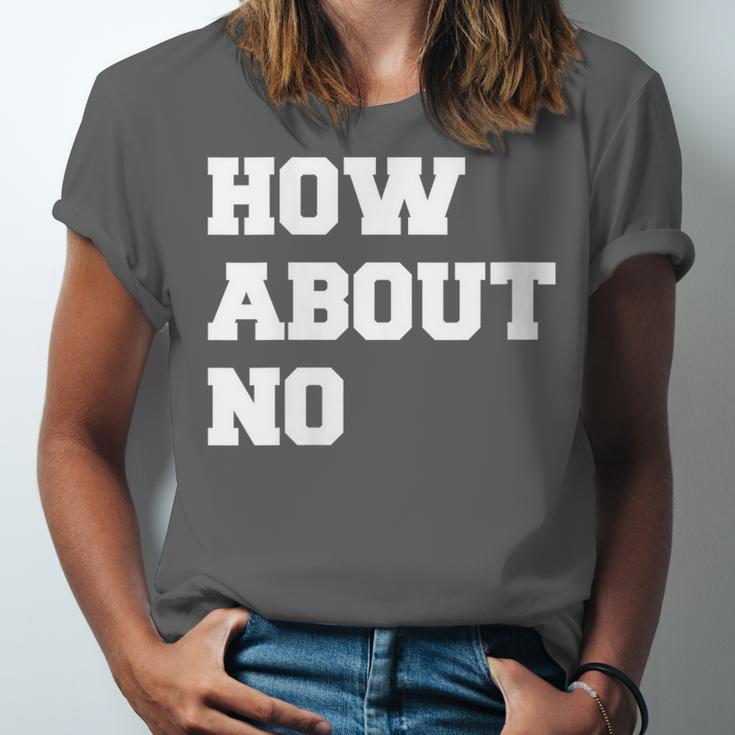How About No Introvert Not So Social Unisex Jersey T-Shirt
