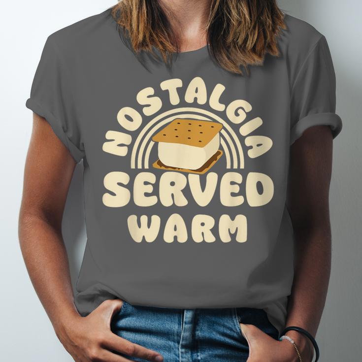 Nostalgia Served Warm Smore Unisex Jersey T-Shirt