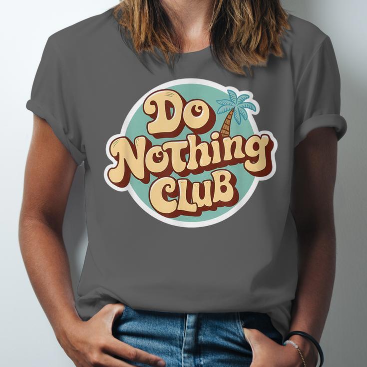 Do Nothing Club Lazy Introvert Gen Y Millennials Unisex Jersey T-Shirt Do Nothing Club Lazy Introvert Gen Y Millennials Unisex Jersey T-Shirt