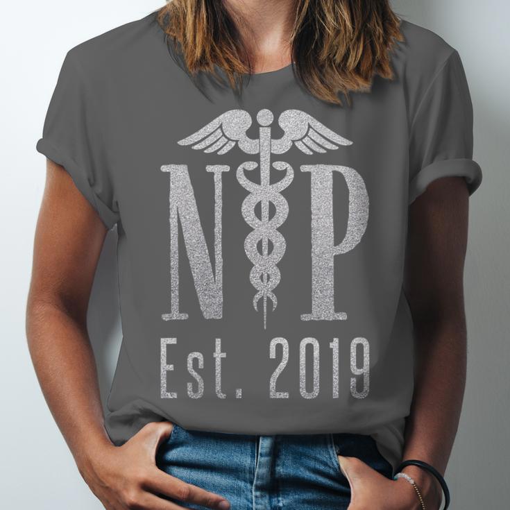 Nurse Practitioner Graduation Caduceus NP Degree 2019 Unisex Jersey T-Shirt
