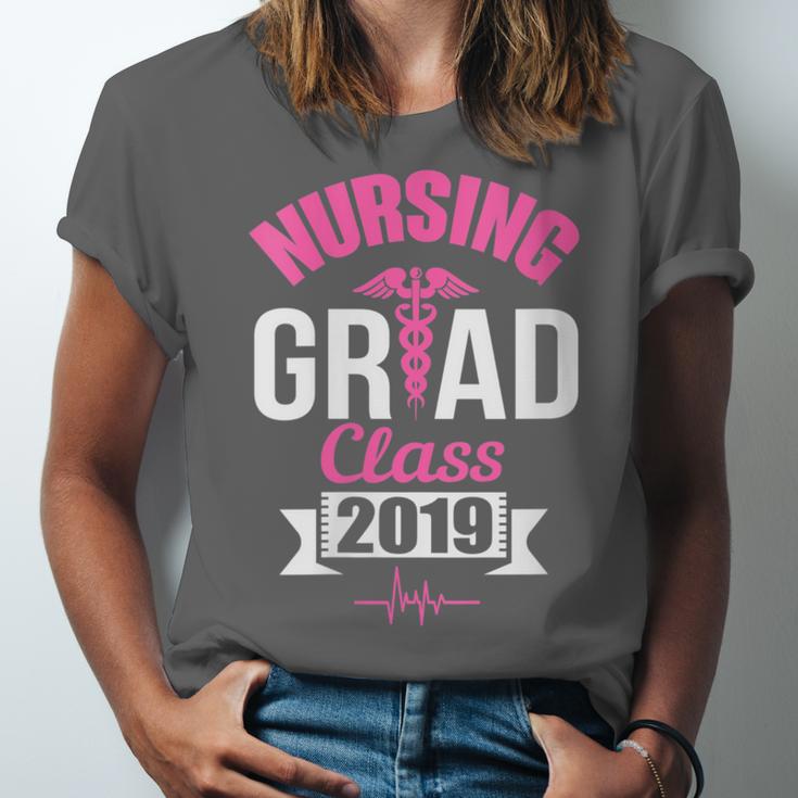 Nursing School Graduation Class Of 2019 RN Student Unisex Jersey T-Shirt