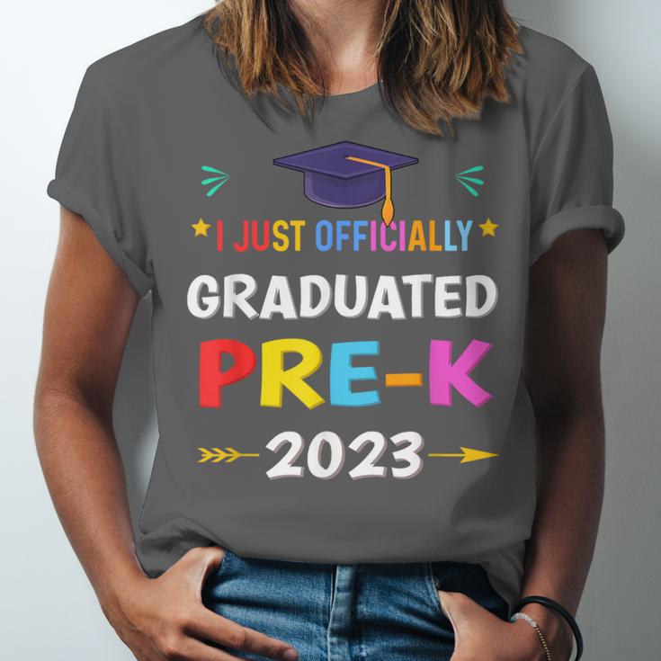 I Officially Graduated Pre-k Graduation Pre k Class 2023 Kid Unisex Jersey T-Shirt