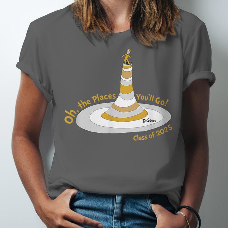 Oh The Places You’Ll Go 2025 Graduation Unisex Jersey T-Shirt