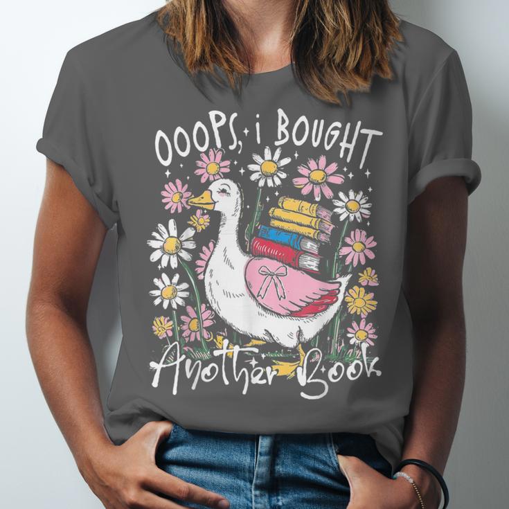 Oops I Bought Another Book Goose Bookish Unisex Jersey T-Shirt Oops I Bought Another Book Goose Bookish Unisex Jersey T-Shirt