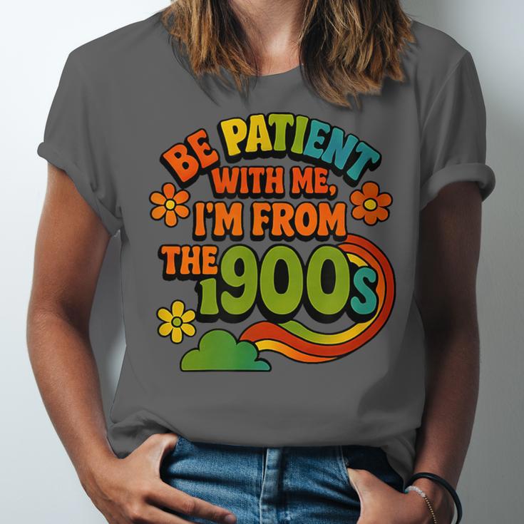 Be Patient With Me I'm From The 1900s Millennial Gen X Unisex Jersey T-Shirt Be Patient With Me I'm From The 1900s Millennial Gen X Unisex Jersey T-Shirt