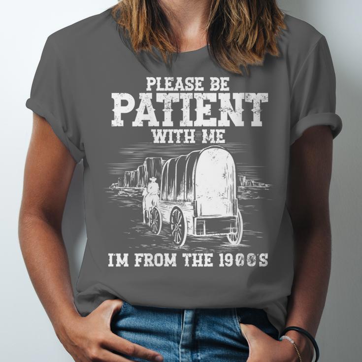 Patient With Me I'm From The 1900s Oregon Vintage Unisex Jersey T-Shirt