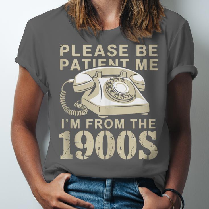 Patient Me I'm From The 1900s Unisex Jersey T-Shirt Patient Me I'm From The 1900s Unisex Jersey T-Shirt