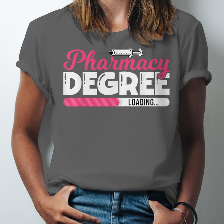 Pharmacy Degree Loading Future Pharmacist Graduation Unisex Jersey T-Shirt