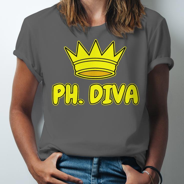 PhD Graduation Ph Diva t Shirt Phdiva Phd t Unisex Jersey T-Shirt