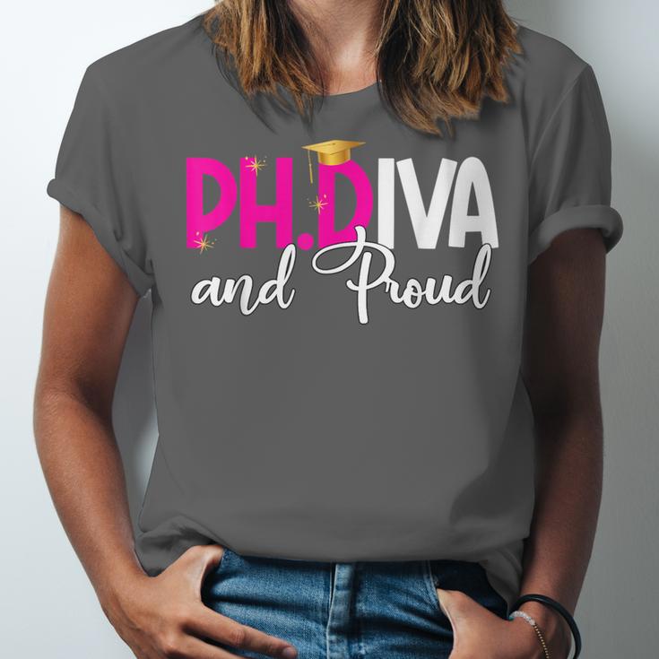 PhDiva Graduation Doctorate Student Graduate Unisex Jersey T-Shirt