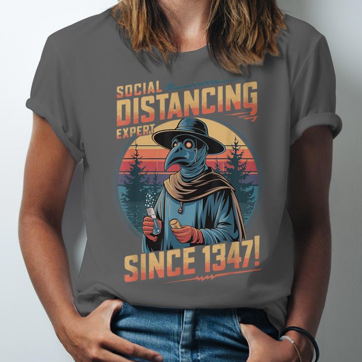 Plague Doctor Introvert Sarcastic Social Distancing Expert Unisex Jersey T-Shirt Plague Doctor Introvert Sarcastic Social Distancing Expert Unisex Jersey T-Shirt