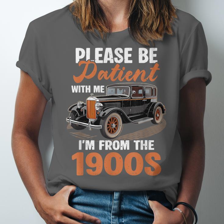 Please BePatient With-Me I'm From The 1900s Vintage Car Unisex Jersey T-Shirt Please BePatient With-Me I'm From The 1900s Vintage Car Unisex Jersey T-Shirt