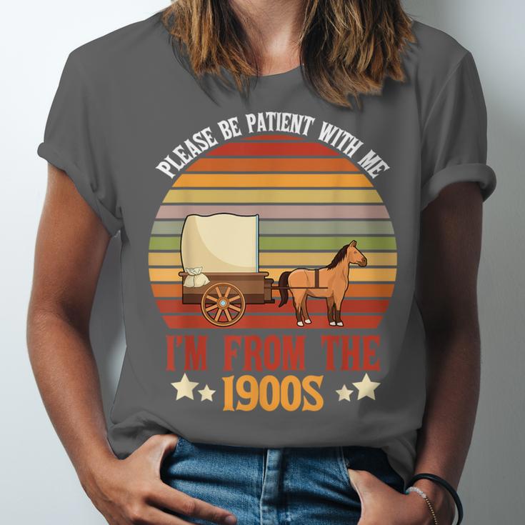 Please Be Patient With Me I'm From The 1900s Cool Dad Unisex Jersey T-Shirt Please Be Patient With Me I'm From The 1900s Cool Dad Unisex Jersey T-Shirt