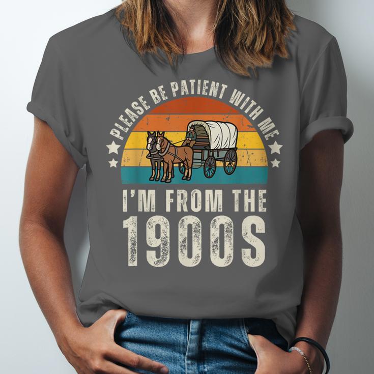 Please Be Patient With Me I'm From The 1900s Father's Day Unisex Jersey T-Shirt