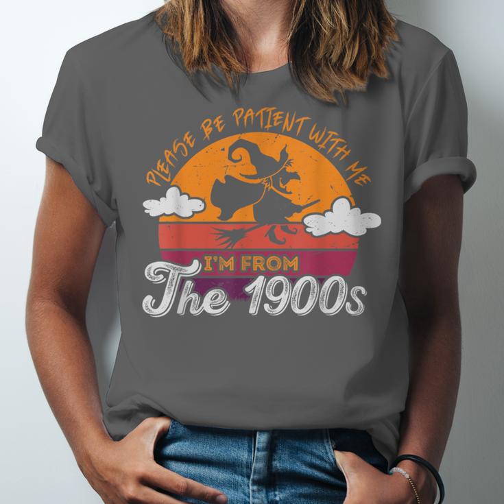 Please Be Patient With Me I'm From The 1900s Halloween Unisex Jersey T-Shirt Please Be Patient With Me I'm From The 1900s Halloween Unisex Jersey T-Shirt