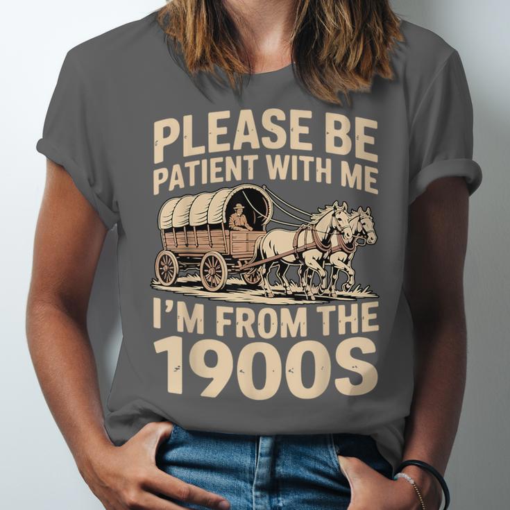 Please Be Patient With My I'm From The 1900s Retired Unisex Jersey T-Shirt