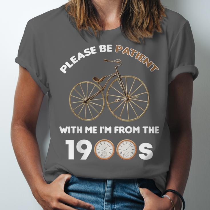 Please Be Patient With Me I'm From The 1900s Vantage Unisex Jersey T-Shirt