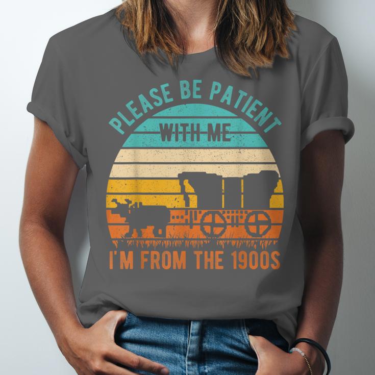 PLEASE BE PATIENT I'M FROM THE 1900s Vintage 1900s 90s Unisex Jersey T-Shirt