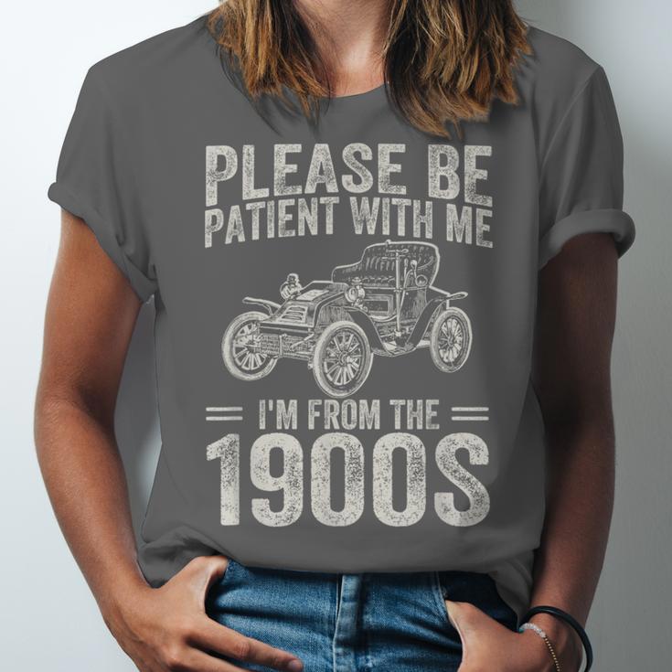 Please Be Patient I'm From The 1900s Vintage Car Unisex Jersey T-Shirt