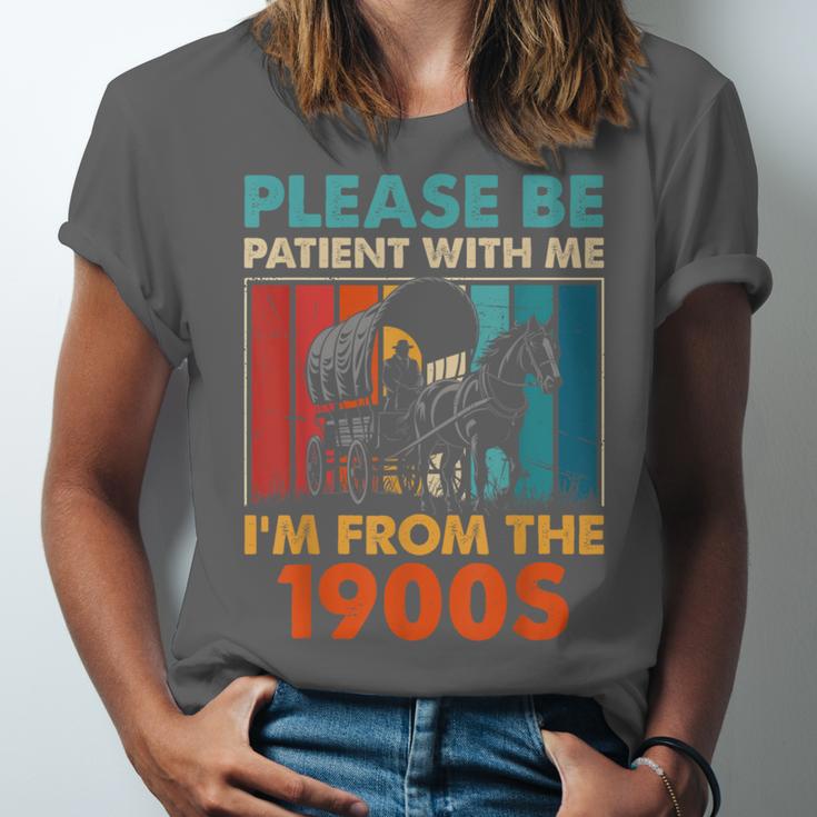 Please Be Patient With Me I'm From The 1900s Vintage Dad Unisex Jersey T-Shirt Please Be Patient With Me I'm From The 1900s Vintage Dad Unisex Jersey T-Shirt