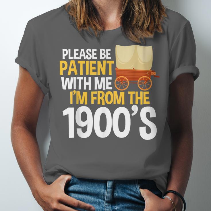 Please Be Patient With Me I'm From The 1900s Vintage Oregon Unisex Jersey T-Shirt Please Be Patient With Me I'm From The 1900s Vintage Oregon Unisex Jersey T-Shirt