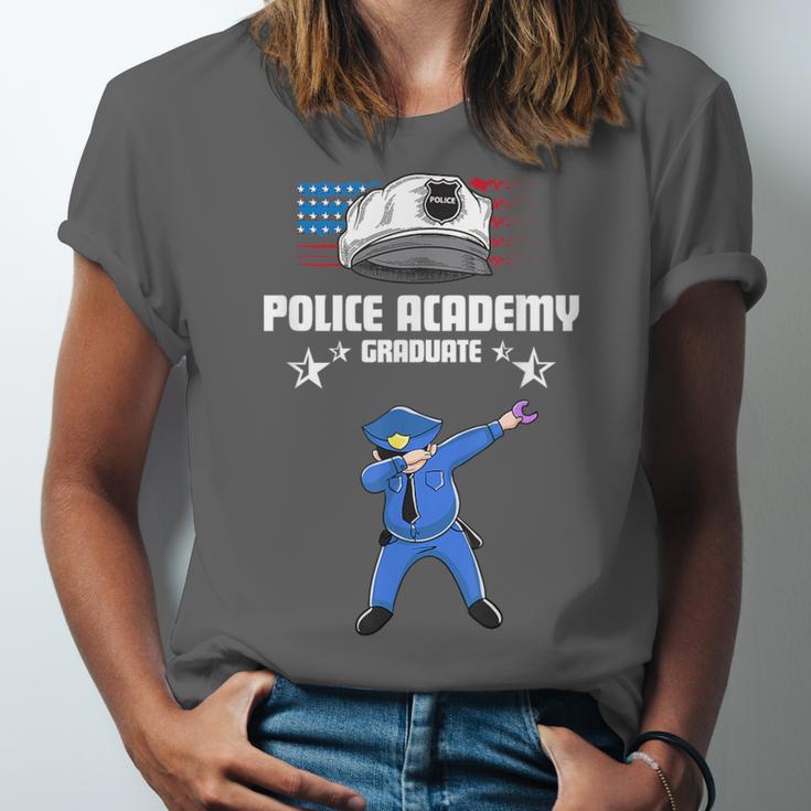 Police Academy Graduate Shirt Police Academy Graduation Gift Unisex Jersey T-Shirt