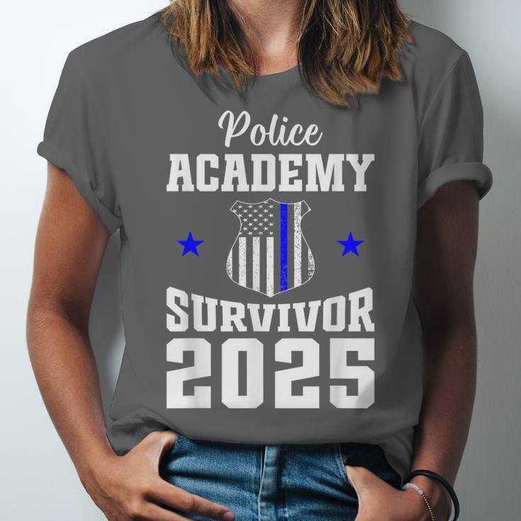 Police Academy Survivor 2025 Graduation Police School Unisex Jersey T-Shirt