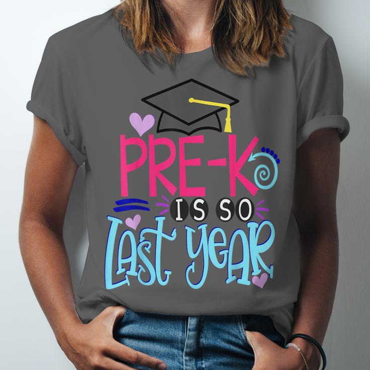 Pre-K Is So First Year Shirt Kids School Graduation Cute Unisex Jersey T-Shirt