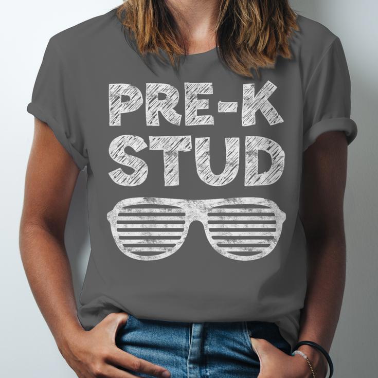 Pre-K Stud Shirt Boy Girl PreK Back To School Graduation Unisex Jersey T-Shirt