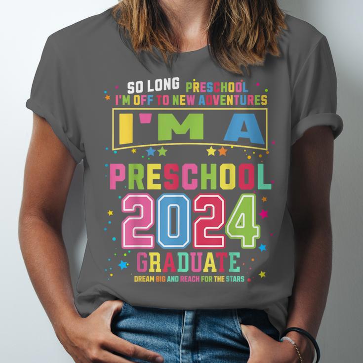 Pre School Graduation Idea For Kids & Preschool Graduation Unisex Jersey T-Shirt