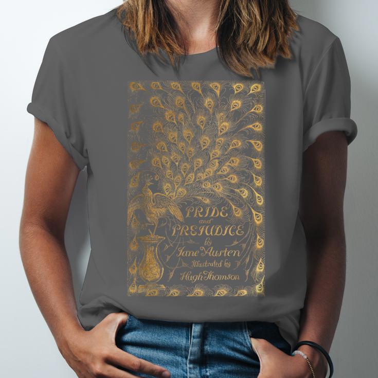 Pride And Prejudice Jane Austen Book Unisex Jersey T-Shirt