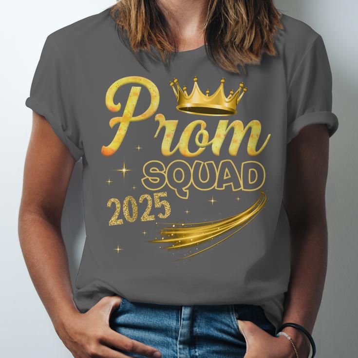 Prom Squad Graduation Class Of 2025 Party Unisex Jersey T-Shirt