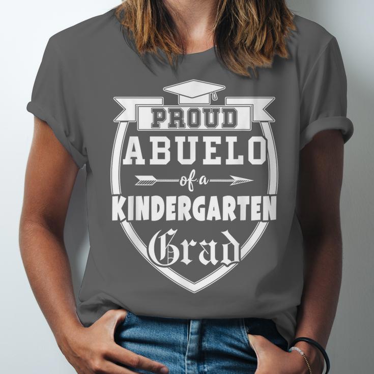Proud Abuelo Of a Kindergarten Grad Grandpa Graduation Shirt Unisex Jersey T-Shirt