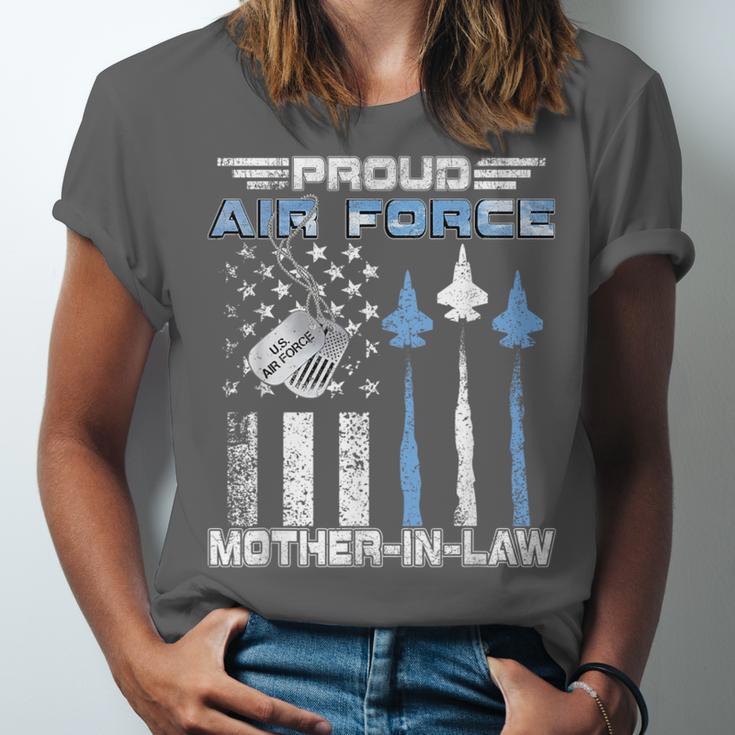 Proud Air Force Mother-In-Law US Air Force Graduation Unisex Jersey T-Shirt