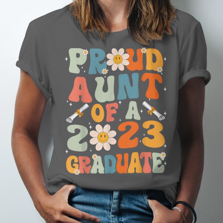 Proud Aunt Of A Class Of 2023 Graduated Graduation Women Unisex Jersey T-Shirt