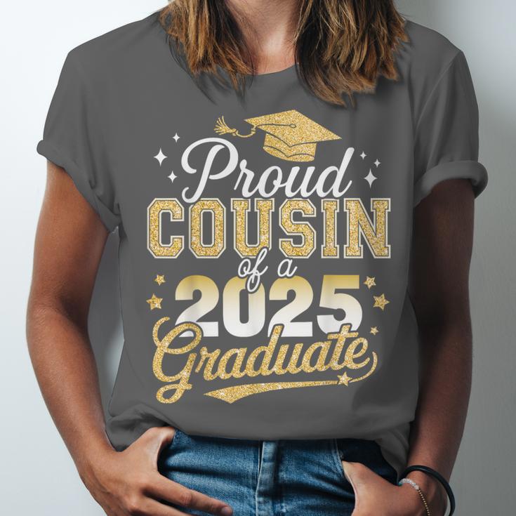 Proud Cousin Of a Class Of 2025 Graduate Senior Graduation Unisex Jersey T-Shirt