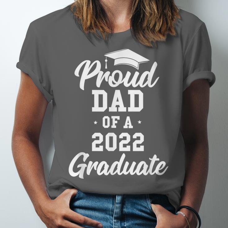 Proud Dad Of a 2022 Graduate Class Of 2022 Graduation Unisex Jersey T-Shirt
